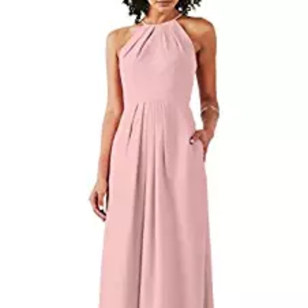 Halter Bridesmaid Dress